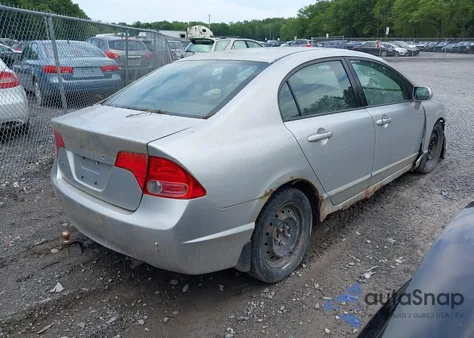 2008 Honda Civic Lx из США, поврежденный, VIN 2HGFA15538H321413